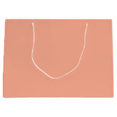 Aangepaste Branded Witte Gift Bag | Groot Glanzend Cadeauzakje (Voorkant)