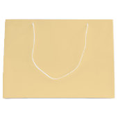 Aangepaste Branded Witte Gift Bag | Groot Glanzend Cadeauzakje (Voorkant)