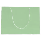 Aangepaste Branded Witte Gift Bag | Groot Glanzend Cadeauzakje (Achterkant)