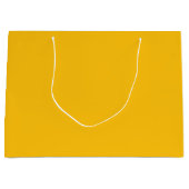 Aangepaste Branded Witte Gift Bag | Groot Glanzend Cadeauzakje (Voorkant)