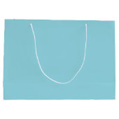 Aangepaste Branded Witte Gift Bag | Groot Glanzend Groot Cadeauzakje (Achterkant)