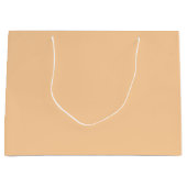 Aangepaste Branded Witte Gift Bag | Groot Glanzend Groot Cadeauzakje (Voorkant)