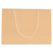 Aangepaste Branded Witte Gift Bag | Groot Glanzend Groot Cadeauzakje (Achterkant)