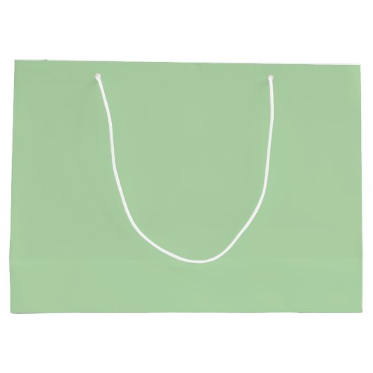 Aangepaste Branded Witte Gift Bag | Groot Glanzend Groot Cadeauzakje (Achterkant)