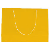 Aangepaste Branded Witte Gift Bag | Groot Glanzend Groot Cadeauzakje (Achterkant)