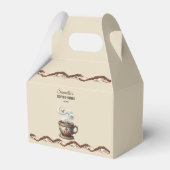 Aangepaste branding voor Coastal Cafe Bedankdoosjes (Achterkant)
