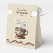 Aangepaste branding voor Coastal Cafe Bedankdoosjes (Achterkant)