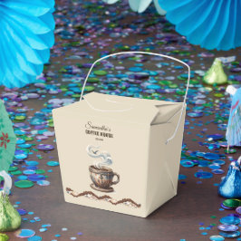 Aangepaste branding voor Coastal Cafe Bedankdoosjes