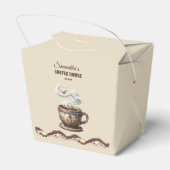 Aangepaste branding voor Coastal Cafe Bedankdoosjes (Achterkant)
