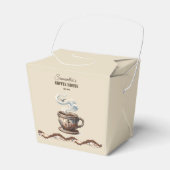 Aangepaste branding voor Coastal Cafe Bedankdoosjes (Voorkant Zijde)