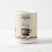 Aangepaste branding voor Coastal Cafe Koffiemok (Center)
