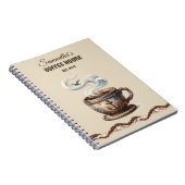 Aangepaste branding voor Coastal Cafe Notitieboek (Rechterzijde)