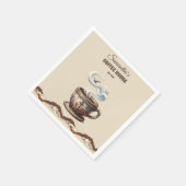 Aangepaste branding voor Coastal Cafe Servet (Hoek)
