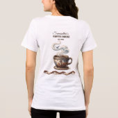 Aangepaste branding voor Coastal Cafe  Tri-Blend Shirt (Achterkant)
