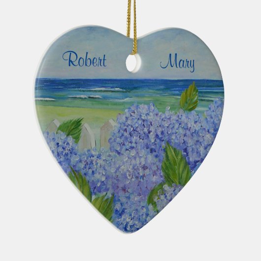 Aangepaste brandkranen door de Zee Keramisch Ornament (Rechts)