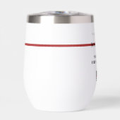 Aangepaste brandweerdienst met dunne rode lijn (Voorkant)