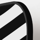 Aangepaste brandweervlag met rode lijn pickleball paddle (Links Detail)