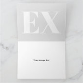 Aangepaste break-up kaart voor ex vriend of vriend (Binnen)