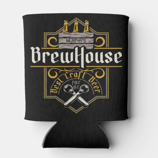 Aangepaste BrewHouse Best Craft Beer Ale Bar Blikjeskoeler (Achterkant)