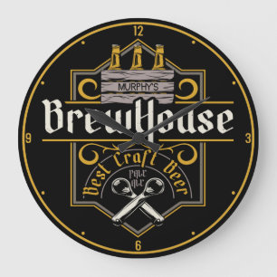 Aangepaste BrewHouse Best Craft Beer Ale Bar Grote Klok