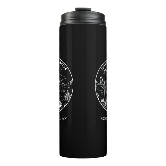 Aangepaste bridesmaïde cadeau-woestijn Bachelorett Thermosbeker (Voorkant)