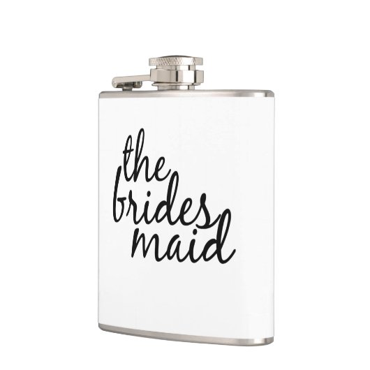 Aangepaste bridesmaïdekolf heupfles (Links)