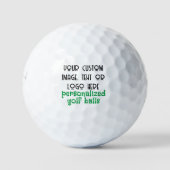Aangepaste Bridgestone golfballen - gepersonalisee (Voorkant)