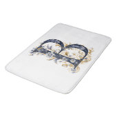 aangepaste brief badmat (Gekanteld)