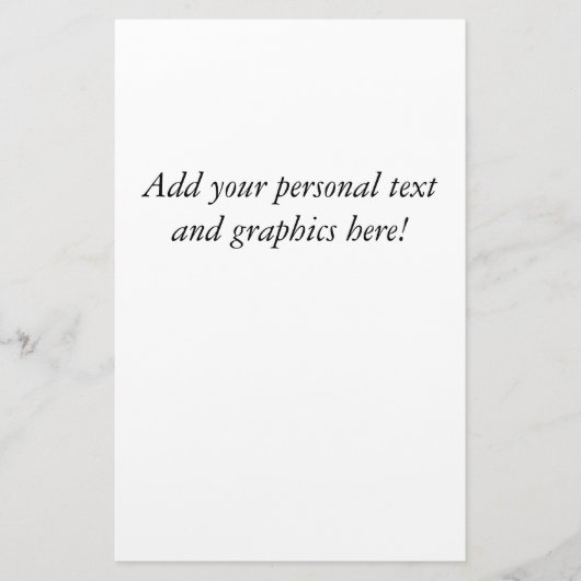 Aangepaste brief bruiloft briefpapier (Voorkant)