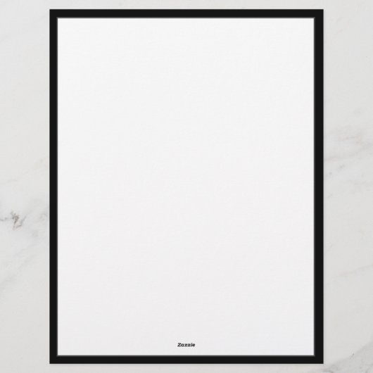 Aangepaste briefhoofd met twee-Initialen Script-mo (Achterkant)