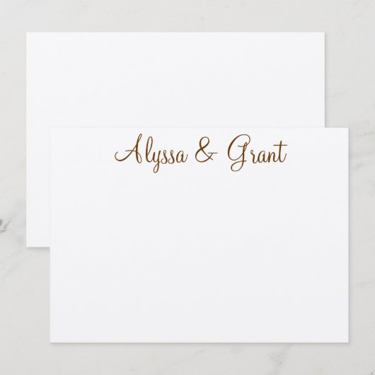 Aangepaste briefkaart A&G (Voorkant / Achterkant)