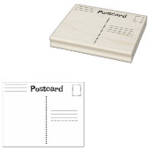 Aangepaste Briefkaart stempel (Gestempeld)