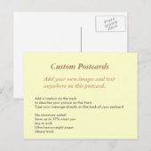 Aangepaste Briefkaarten (Voorkant / Achterkant)