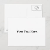 Aangepaste Briefkaarten (Voorkant / Achterkant)