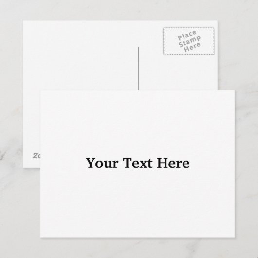 Aangepaste Briefkaarten (Voorkant / Achterkant)