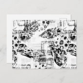 Aangepaste Briefkaarten. Dank u & Vakantie Kaarten (Voorkant / Achterkant)