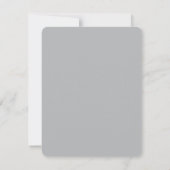 Aangepaste briefkaarten met initiaal - persoonlijk (Achterkant)
