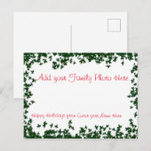 Aangepaste Briefkaarten met uw familiefoto (Voorkant / Achterkant)