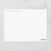 Aangepaste Briefkaarten voor games spelen Kat Love (Achterkant)