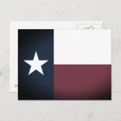 Aangepaste briefkaarten voor Texas-vlagvlaggen (Voorkant / Achterkant)