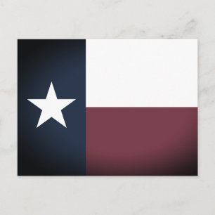 Aangepaste briefkaarten voor  Texas-vlagvlaggen