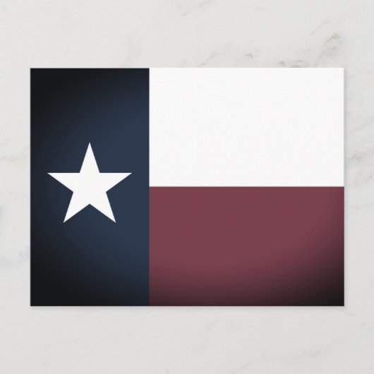Aangepaste briefkaarten voor Texas-vlagvlaggen (Voorkant)