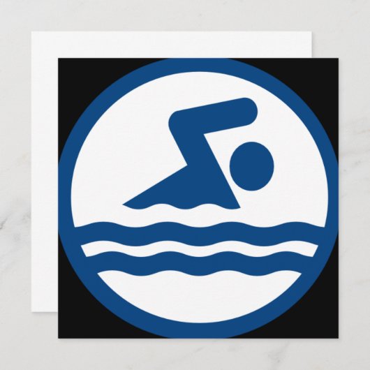 Aangepaste Briefpapier Kaart voor SWM-ronde Notitiekaartje (Voorkant / Achterkant)