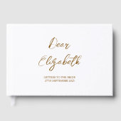 Aangepaste brieven aan bruidschrift, Hen Do-schrif Gastenboek (Voorkant)