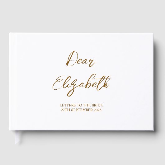 Aangepaste brieven aan bruidschrift, Hen Do-schrif Gastenboek (Voorkant)