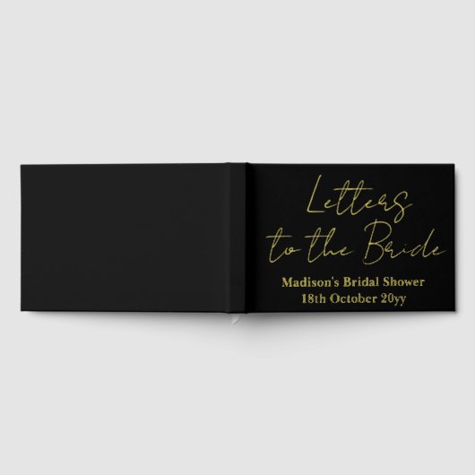 Aangepaste brieven aan de bruid Hen Do Bruidsfeest Gastenboek (Volledig)