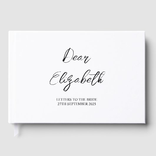 Aangepaste brieven aan het bruidsalbum, Hen Do-alb Gastenboek (Voorkant)