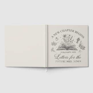 Aangepaste brieven aan het bruidsboek Boekthema Br Gastenboek