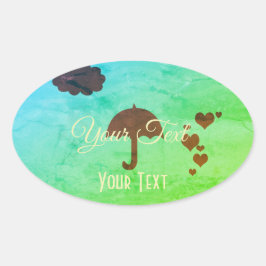 Aangepaste Bright Baby shower Sticker