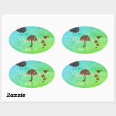 Aangepaste Bright Baby shower Sticker (Vel)